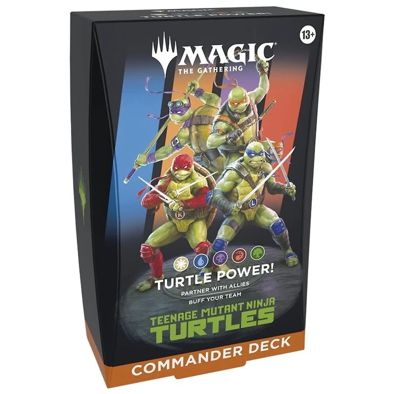 Teenage Mutant Ninja Turtles - Commander Deck - Turtle Power (English)