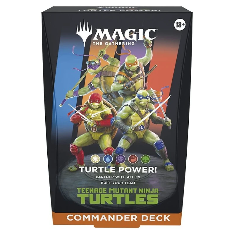 Teenage Mutant Ninja Turtles - Commander Deck - Turtle Power (English)