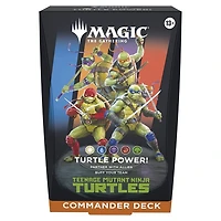 Teenage Mutant Ninja Turtles - Commander Deck - Turtle Power (English)