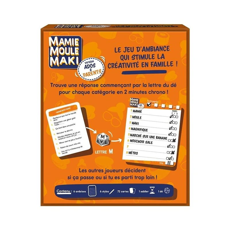 Mamie Moule Maki - Ados & Parents (Français)