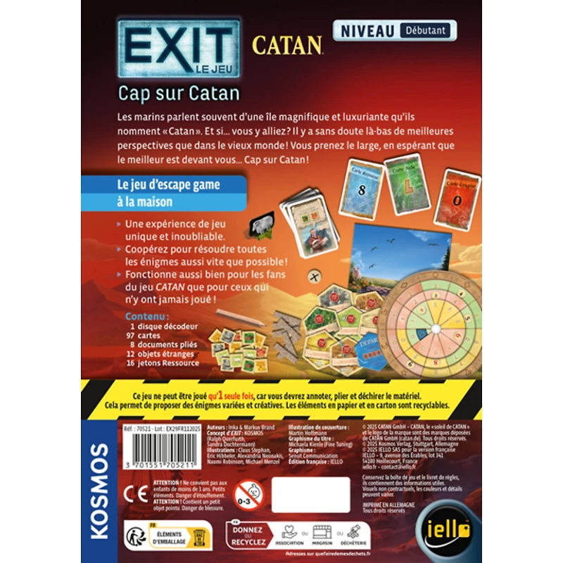 Exit - Cap sur Catan (Français)
