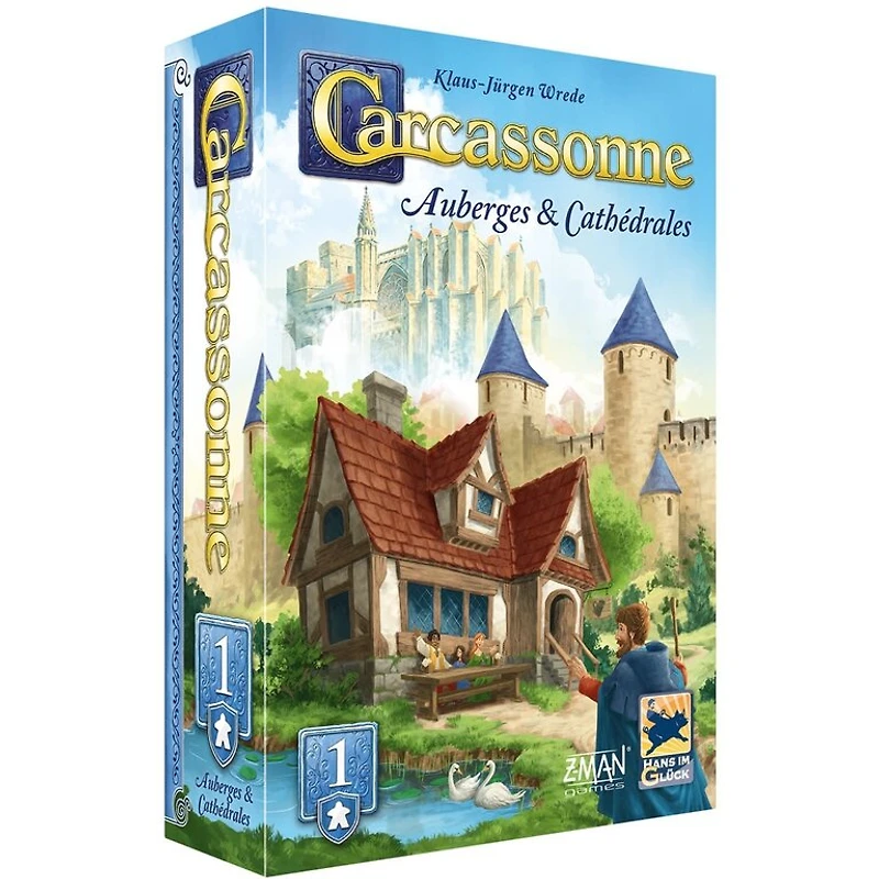 Carcassonne (3.1) - Auberges & cathédrales (French)