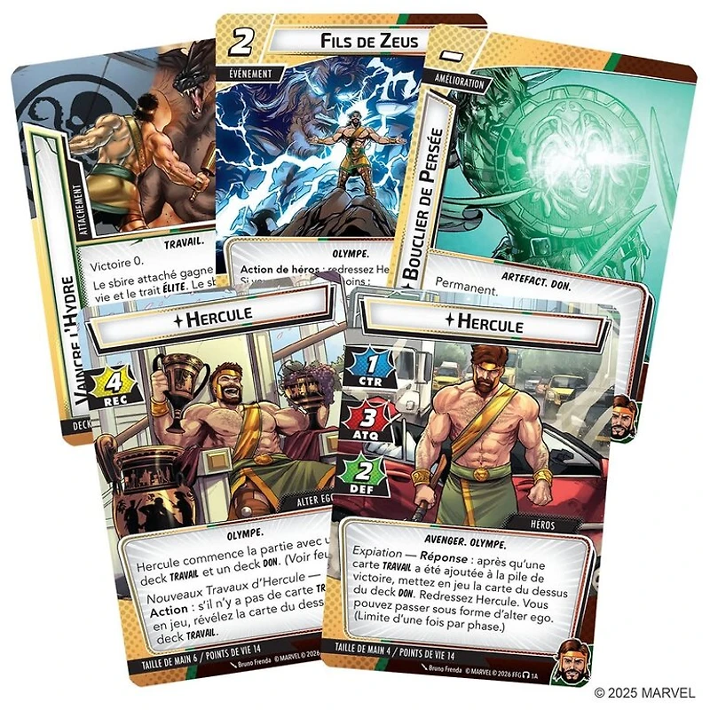 Marvel Champions - Hercules - Paquet héros (French)