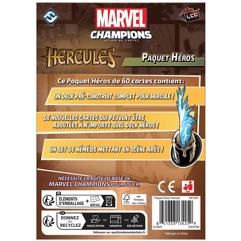 Marvel Champions - Hercules - Paquet héros (French)