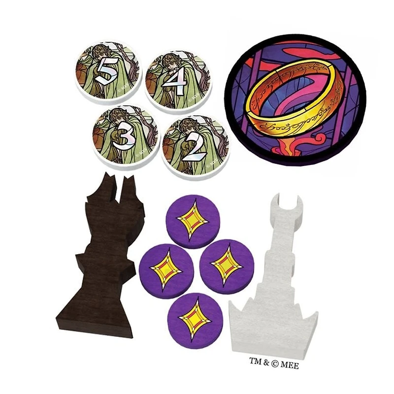 Le Seigneur des anneaux - Les deux tours - Le jeu de plis coopératif (French)