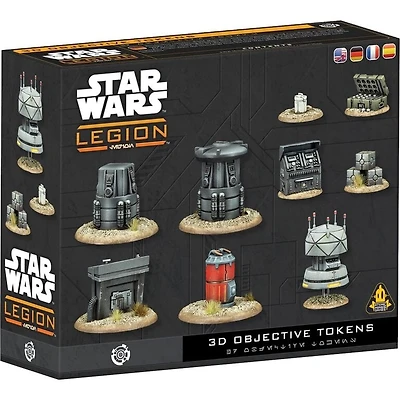 Star Wars - Legion - 3D Objective Tokens (Multilingual)