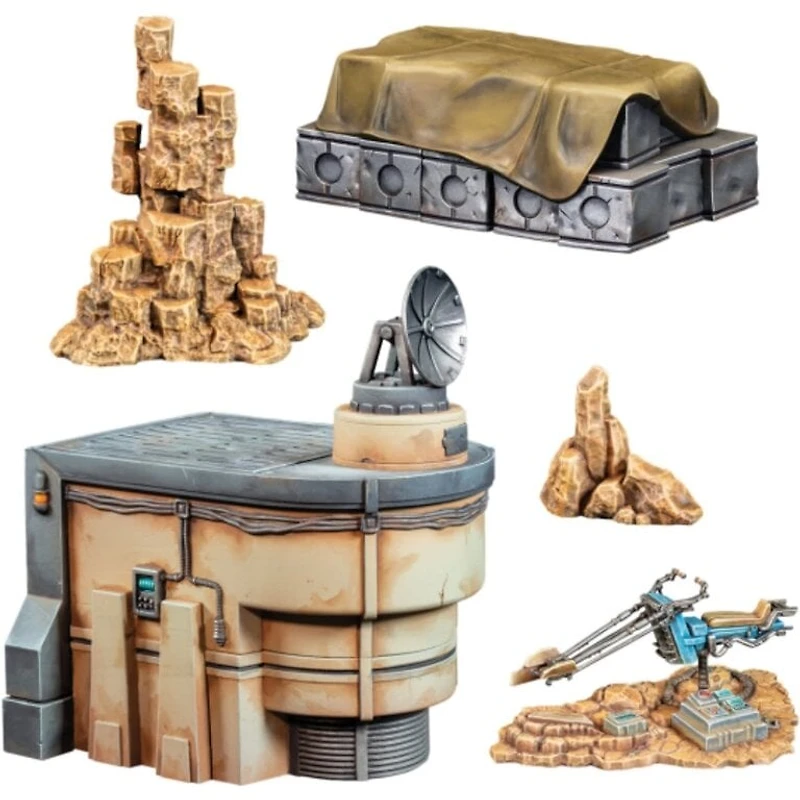 Star Wars - Legion - Galactic Battlefield Terrain - Starter Set (Multilingual)