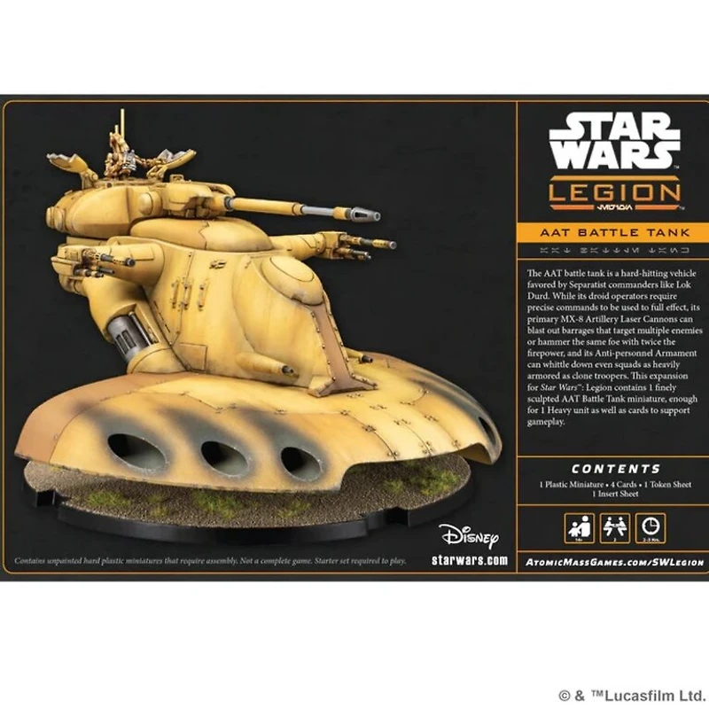 Star Wars - Legion - AAT Battle Tank (Multilingual)