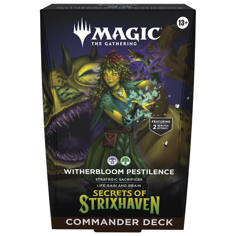 Secrets of Strixhaven - Commander Deck - Witherbloom Pestilence (Anglais)