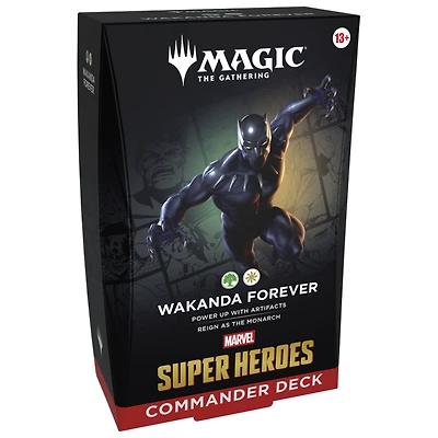 Marvel - Super Heroes - Commander Deck - Wakanda Forever (English)
