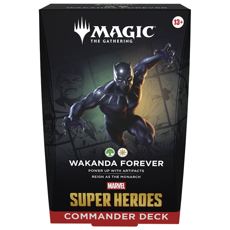 Marvel - Super Heroes - Commander Deck - Wakanda Forever (Anglais)