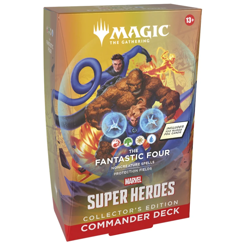 Marvel - Super Heroes - Collector Commander Deck - The Fantastic Four (Anglais)