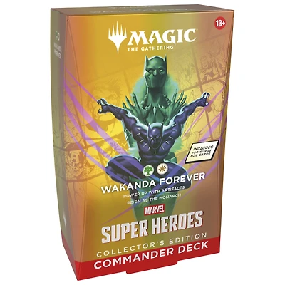 Marvel - Super Heroes - Collector Commander Deck - Wakanda Forever (English)