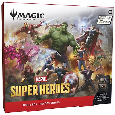 Marvel - Super Heroes - Scene Boxes - Ensemble de 2 (English) [PREORDE