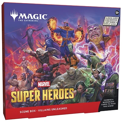 Marvel - Super Heroes - Scene Box - Villains Unleashed (Anglais)