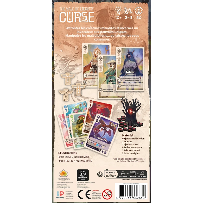 The Vale of Eternity - Curse (French)