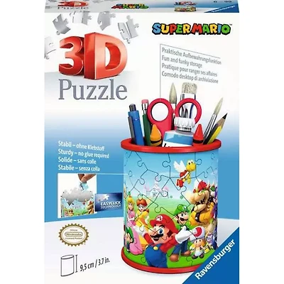 Ravensburger Porte crayon Super Mario - 57 pièces 3D
