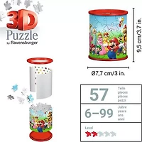 Ravensburger Porte crayon Super Mario - 57 pièces 3D
