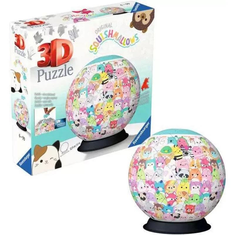 Ravensburger Boule Squishmallows - 73 pièces 3D