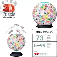 Ravensburger Boule Squishmallows - 73 pièces 3D