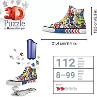 Ravensburger Chaussure Sonic - 112 pièces 3D
