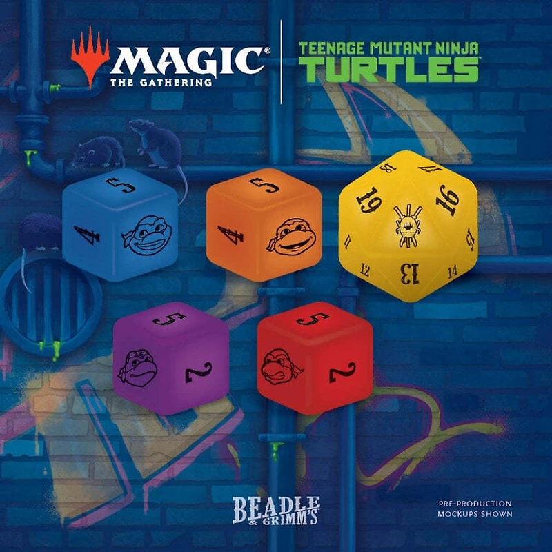 Beadle & Grimm's - MTG Teenage Mutant Ninja Turtles Token Set*
