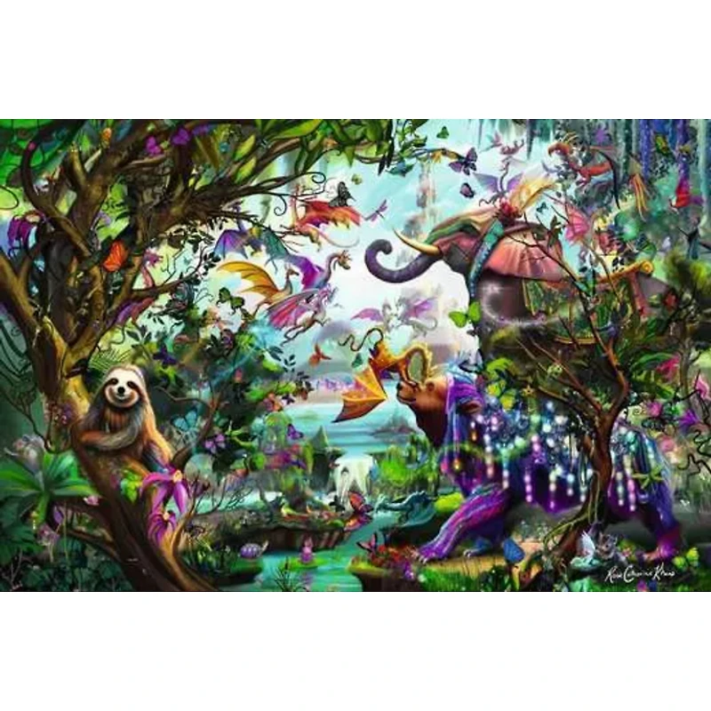 Ravensburger Dragons tropicaux - 4000 pièces