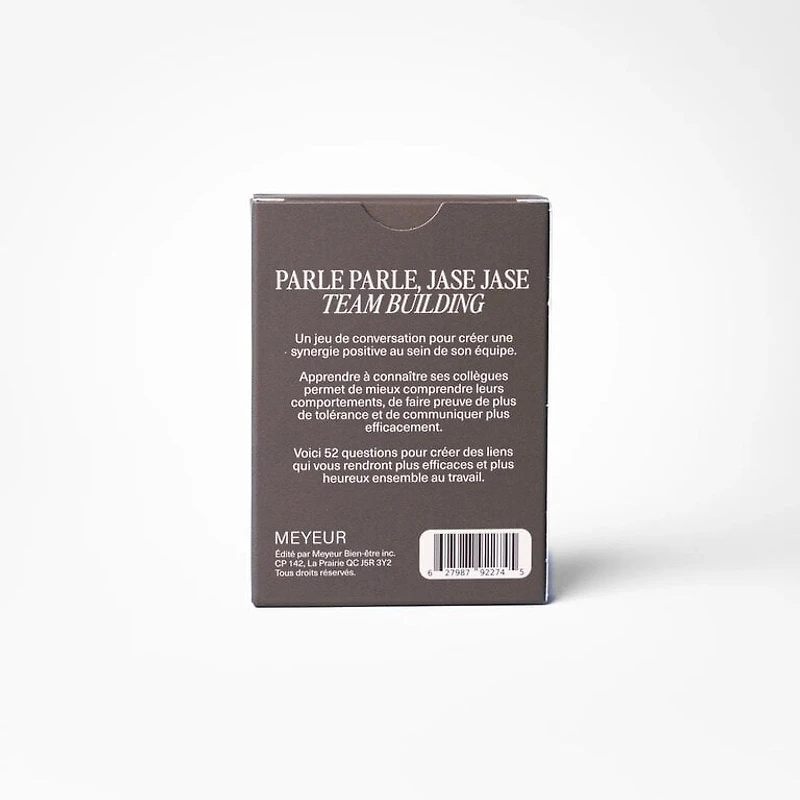 Parle parle, jase jase - Team Building (Français)