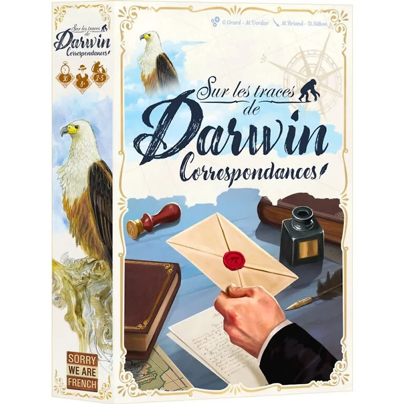 Sur les traces de Darwin - Correspondance (French)