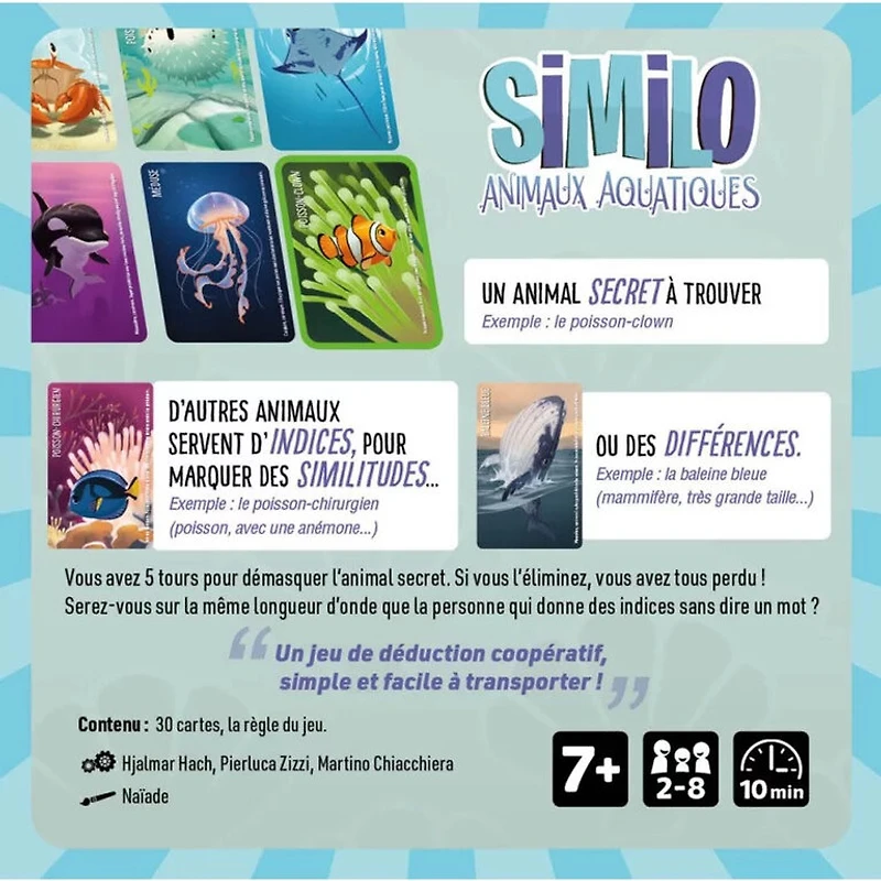 Similo - Animaux aquatiques (Français)