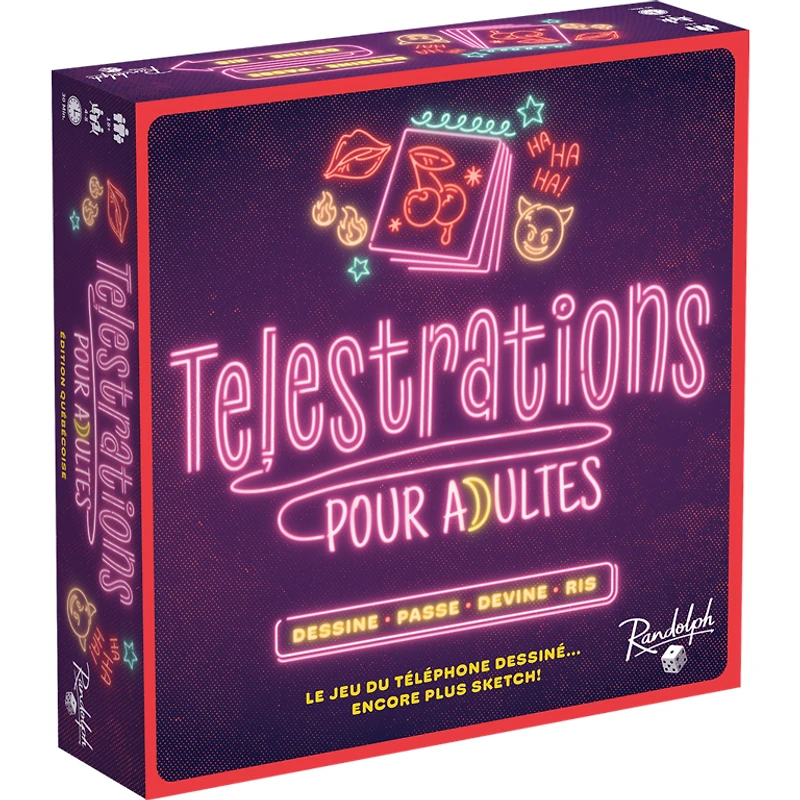 Télestrations - Pour adultes - Édition québecoise (French)