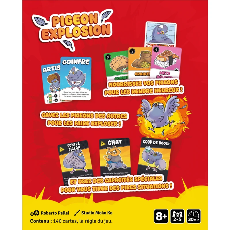 Pigeon explosion (French) [PREORDER]