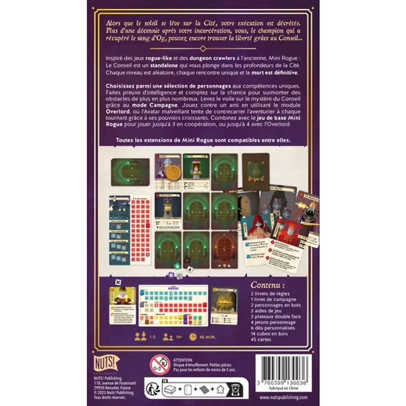 Mini Rogue 2 - Le conseil (French) [PREORDER]