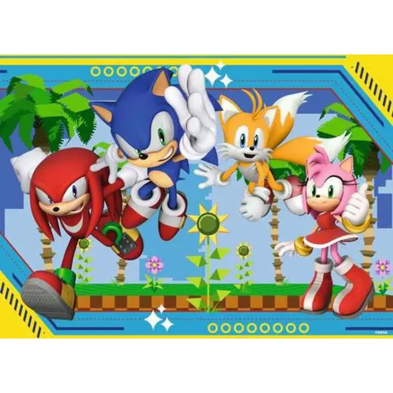 Ravensburger Sonic, Tails et Amy - 100 pièces XXL