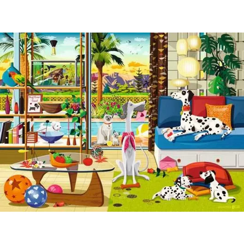 Ravensburger Pets of Palm Spring - 500 pièces
