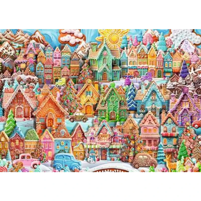 Ravensburger Christmas Cookie Village - 1000 pièces