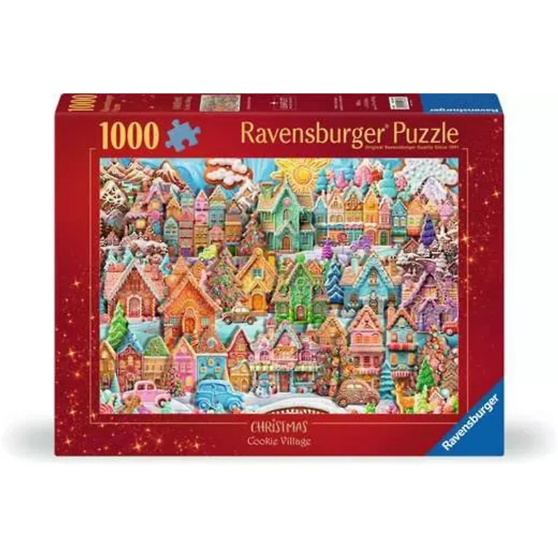 Ravensburger Christmas Cookie Village - 1000 pièces