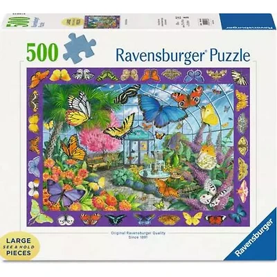 Ravensburger La place des papillons - 500 pièces Large