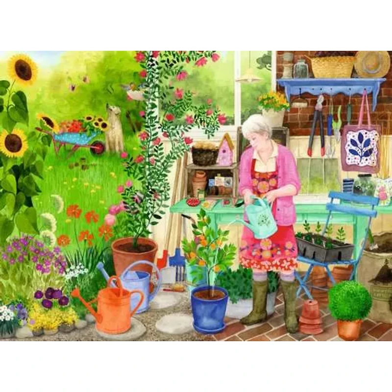 Ravensburger Bien être - Jardinage - 100 pièces XL