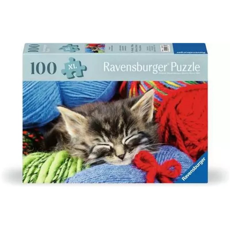 Ravensburger Bien être - Chaton laine - 100 pièces XL