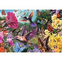 Ravensburger Bien être - Colibris et papillons - 200 pièces XL
