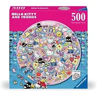 Ravensburger Hello Kitty and Friends - 500 pièces rond