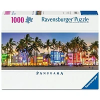 Ravensburger On Ocean Drive - Night Glow - 1000 pièces panorama