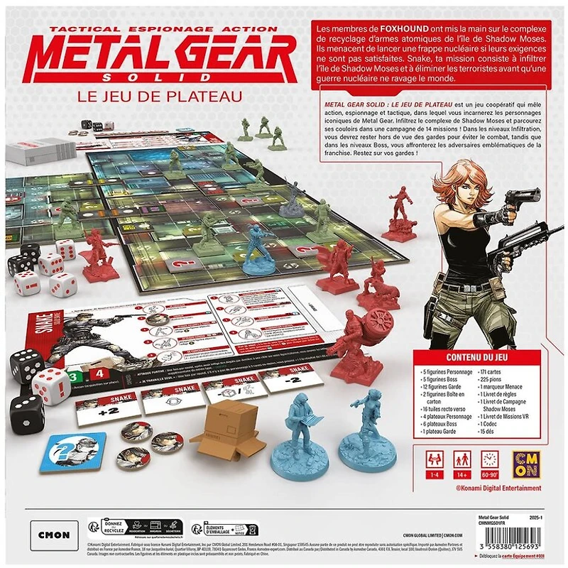 Metal Gear Solid - Le jeu de plateau (French)