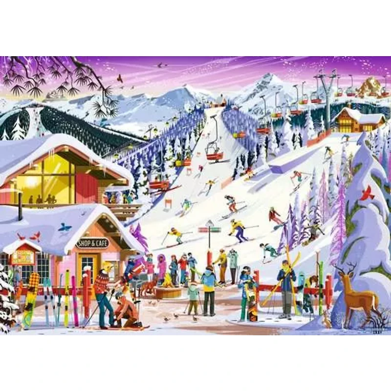 Ravensburger Christmas Slopeside Spirit - 1000 pièces