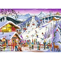 Ravensburger Christmas Slopeside Spirit - 1000 pièces