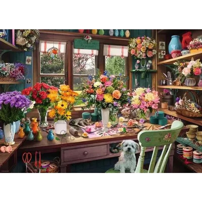 Ravensburger Cabanon du fleuriste - 1000 pièces