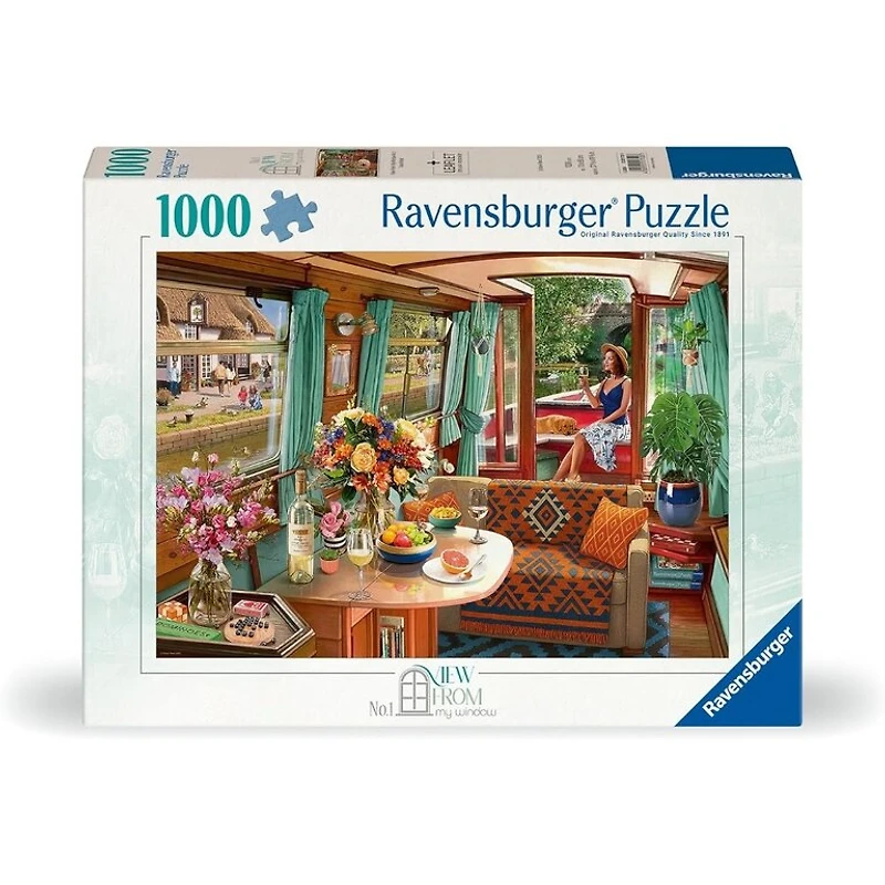 Ravensburger Bateau fluvial - 1000 pièces