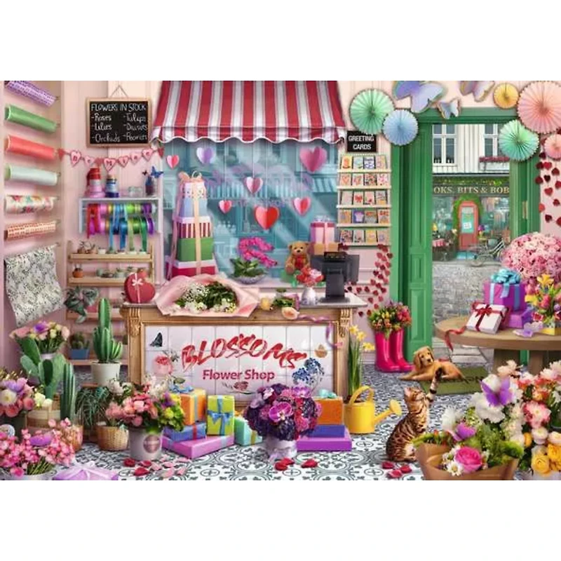 Ravensburger Boutique de fleurs - 1000 pièces