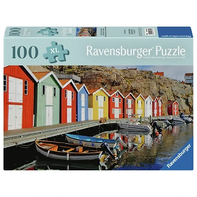 Ravensburger Colourful Houses in Sweden - 100 pièces XL